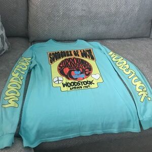 Woodstock summer of love long sleeve t-shirt